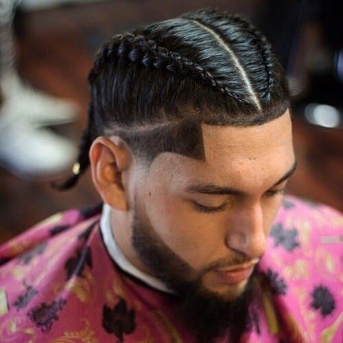 Double Dutch Braids for men