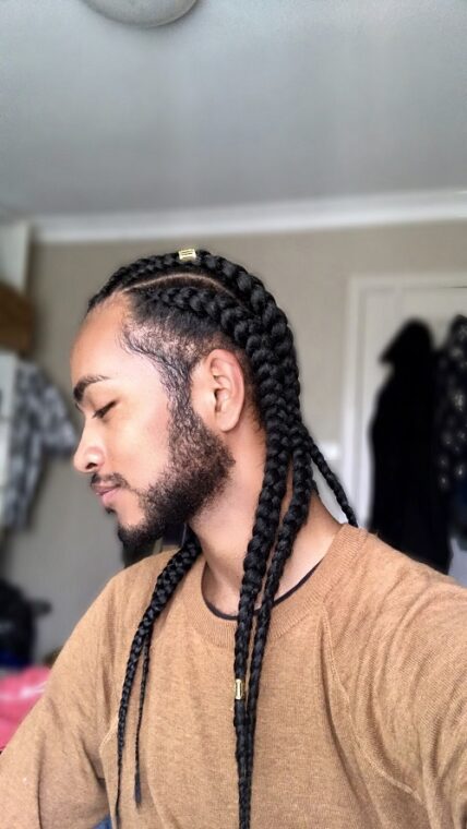 Feed-In Braids for men