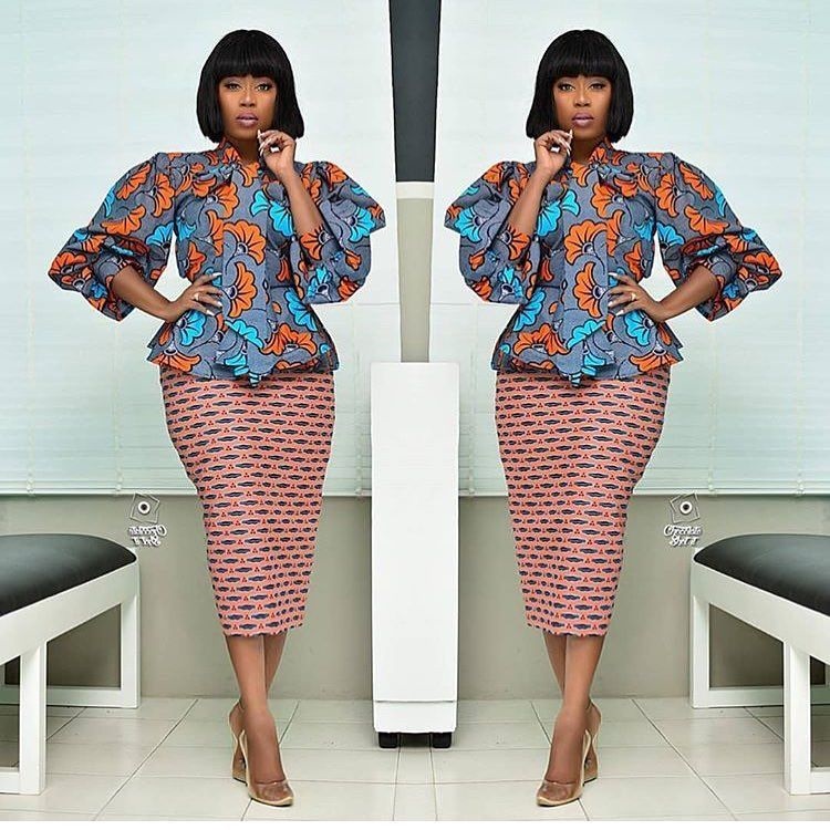 How to mix and match ankara prints