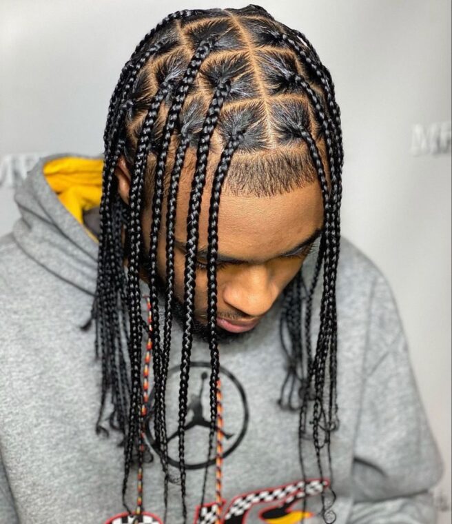 Micro Braids for guys 