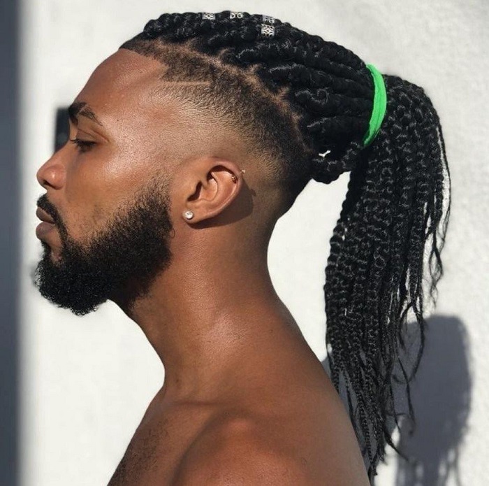 Mohawk Braid for men