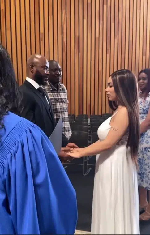 Ned Nwoko’s Daughter, Julia, Gets Married in Canada with Father's Absence Over Pregnancy