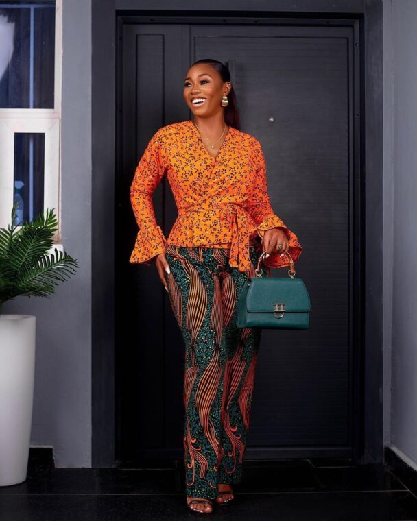 Ankara long gown