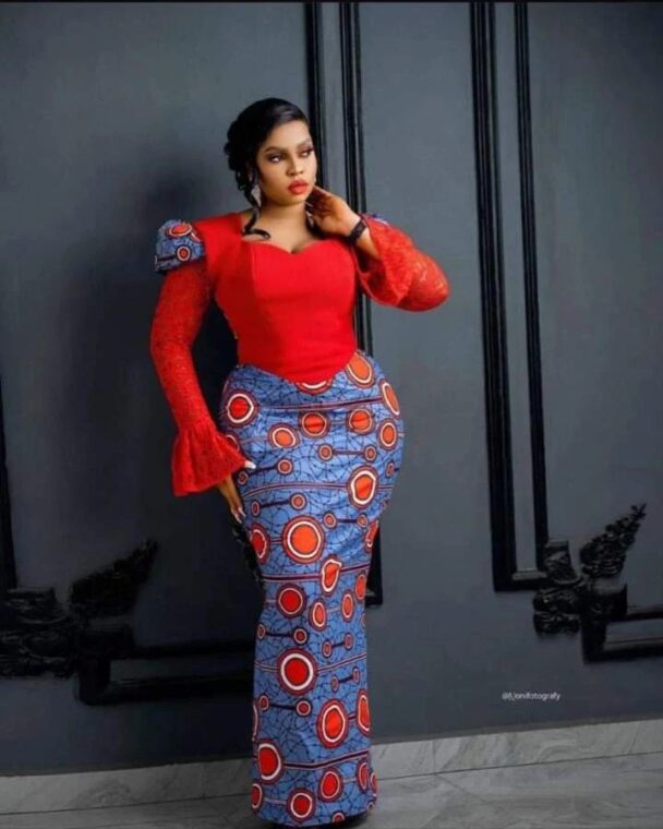 Ankara long gown