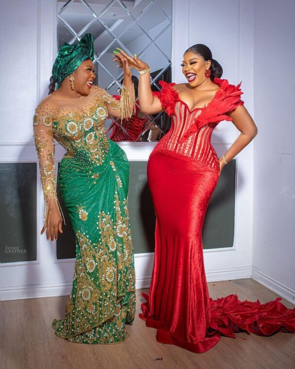 The Best Aso-Ebi Styles for Bridesmaids to Look Poshy