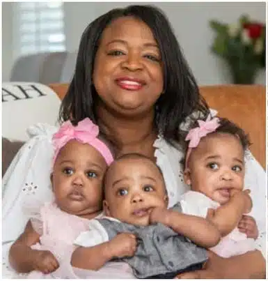 Woman births triplets after being diagnosed with polycystic ovary syndrome (PCOS)