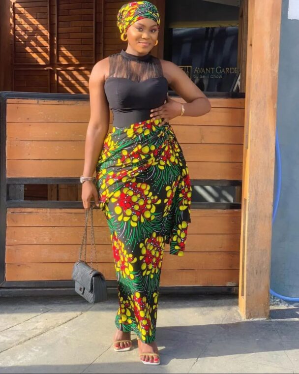 Ankara Gown Style