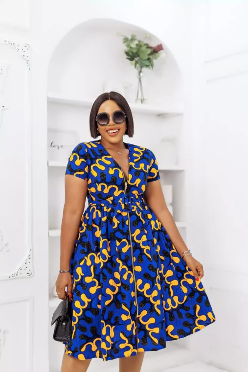 ankara simple dress