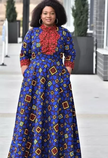 latest ankara styles maxi dresses