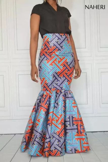 latest ankara styles mermaid skirts