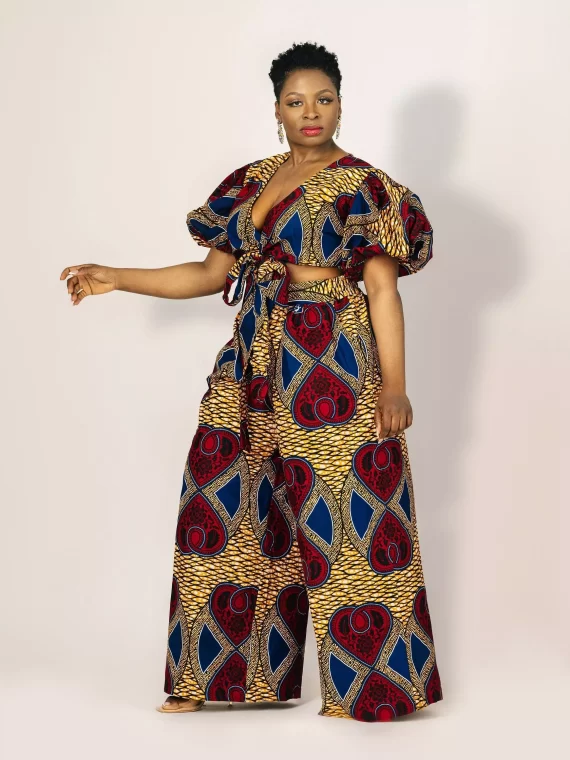 latest ankara styles palazzo pants