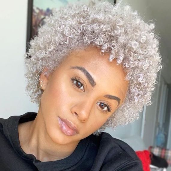 Short Blonde Coils