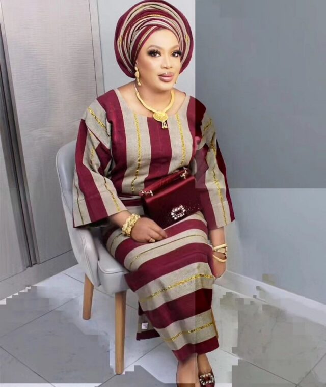 Aso Oke for Yoruba Traditional Wedding