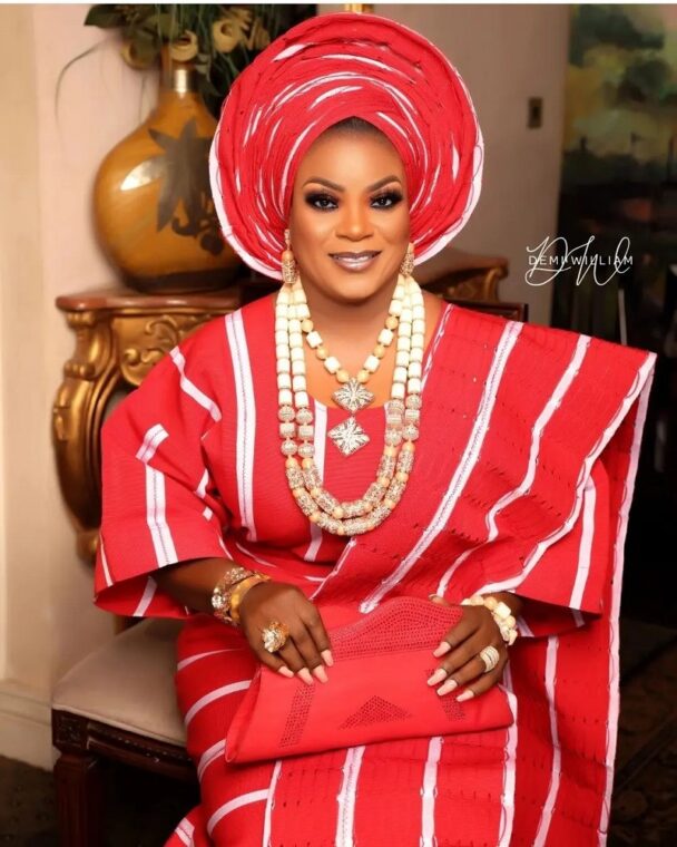 Aso Oke for Yoruba Traditional Wedding