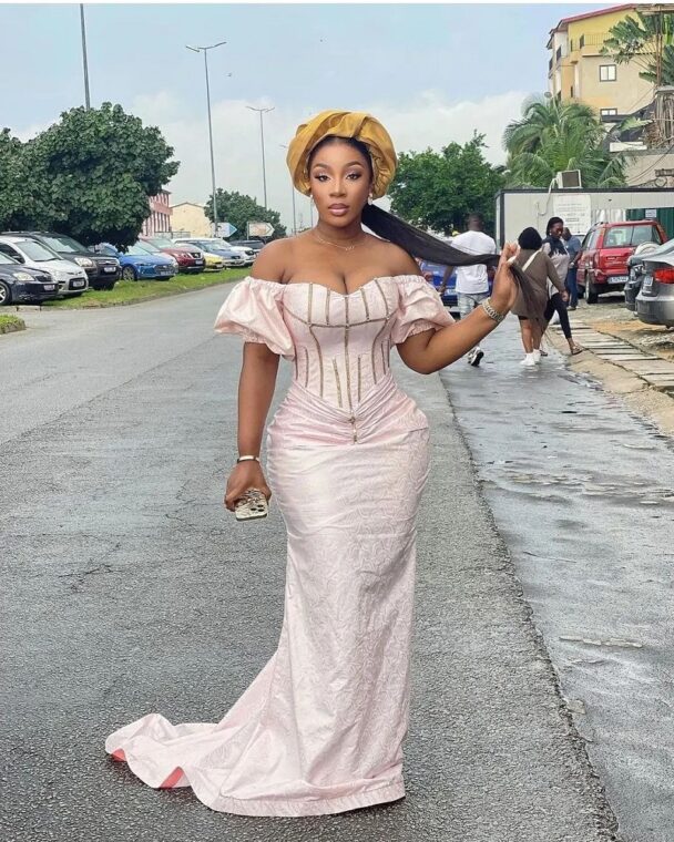 70+ Nigerian Lace Gown Styles for Weddings & Events