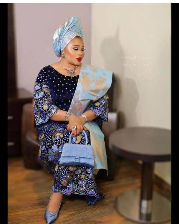 Aso Oke for Yoruba Traditional Wedding