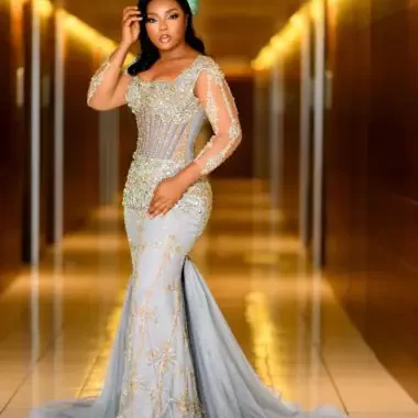 Best Lace Gown Styles For Nigerian Wedding