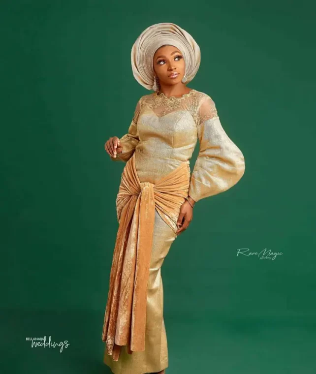 Best Lace Gown Styles For Nigerian Wedding