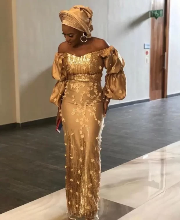 Best Lace Gown Styles For Nigerian Wedding