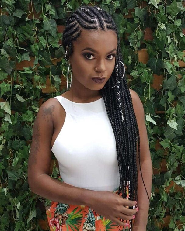 Goddess ghana braids