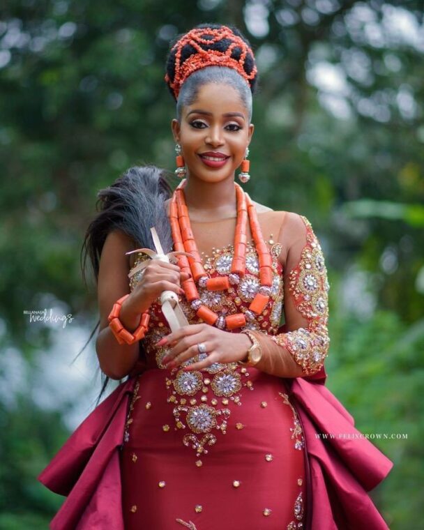 Traditional Marriage Attire for Igbo Brides - Igbo Bridal Attire - Od9jastyles