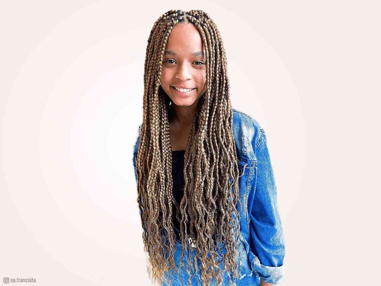 box braids for kids