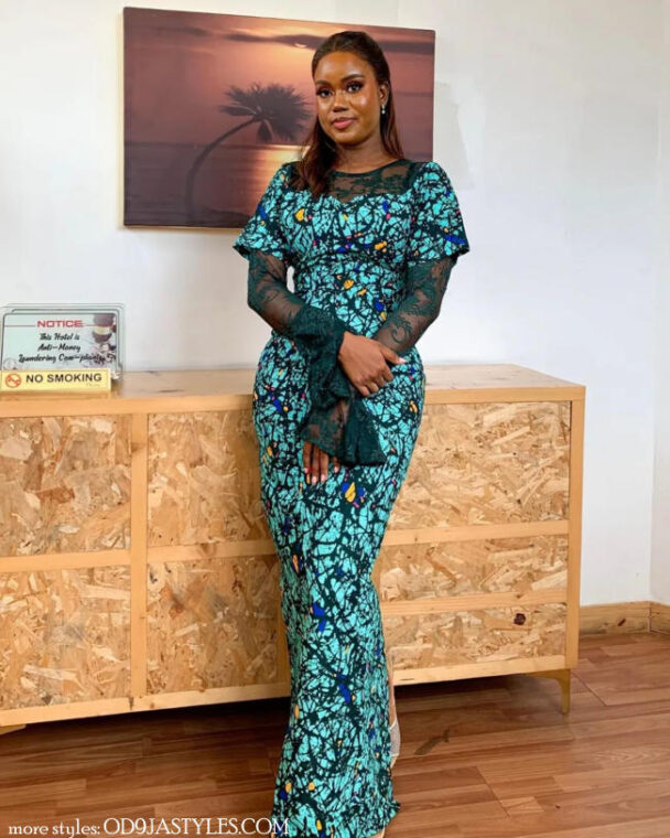 Ankara Long Gown Styles for Parties