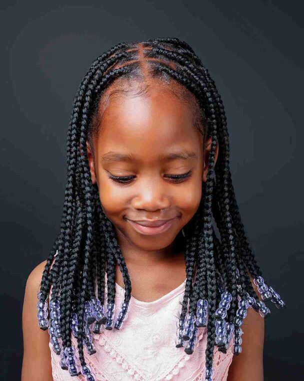 medium bob braids for black girls