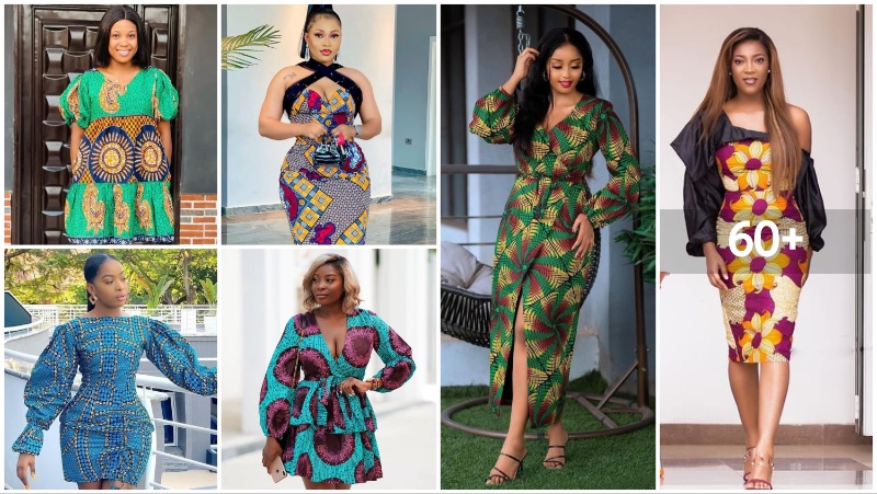 65 Chic Simple Ankara Gown Styles for Young Ladies
