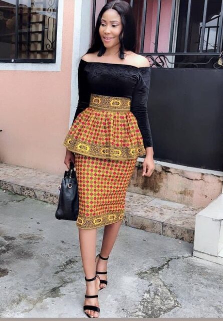 Ankara Pencil Pant