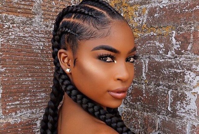 Feed In Braids Cornrows