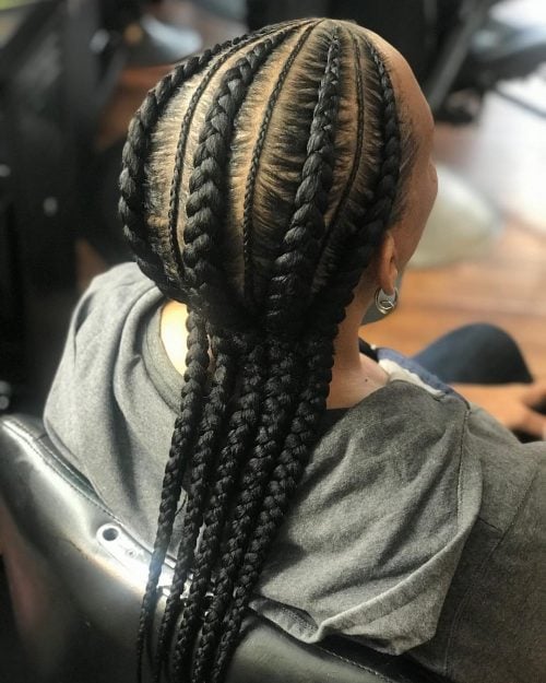 5 Feed In Braids