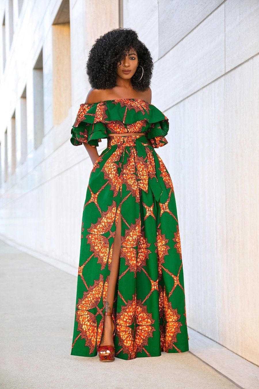 Maxi Dress With Front Slits