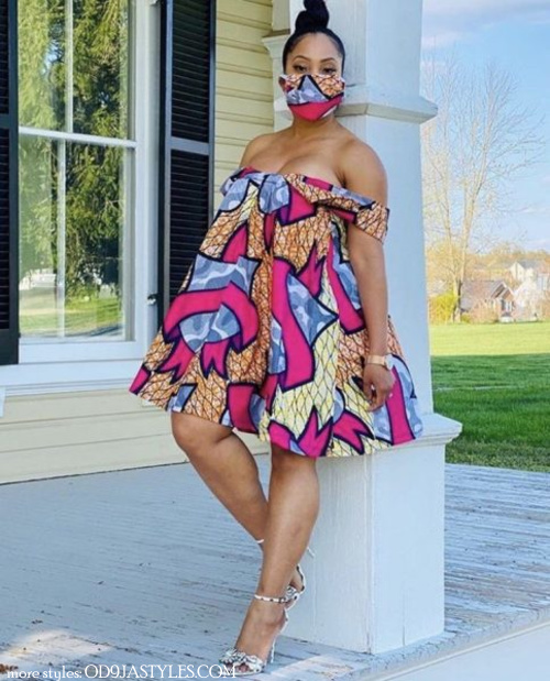 Trendy and Chic Off-Shoulder Ankara Designs for Stylish Women – OD9JASTYLES