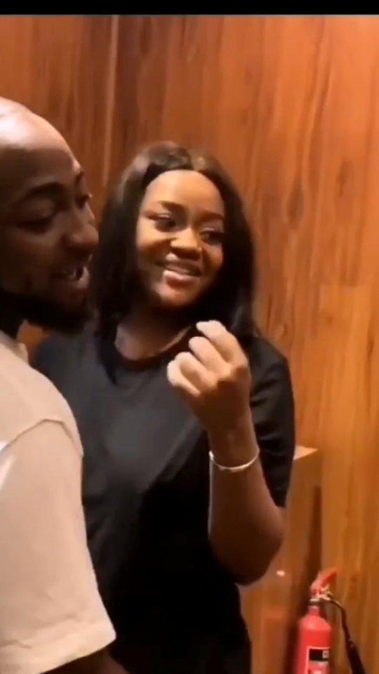 Davido and his wife, Chioma