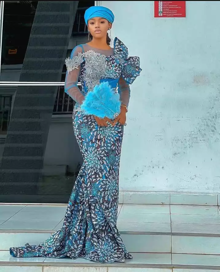 Elegant Nigerian Lace Dresses Ladies Can Wear for Asoebi – OD9JASTYLES