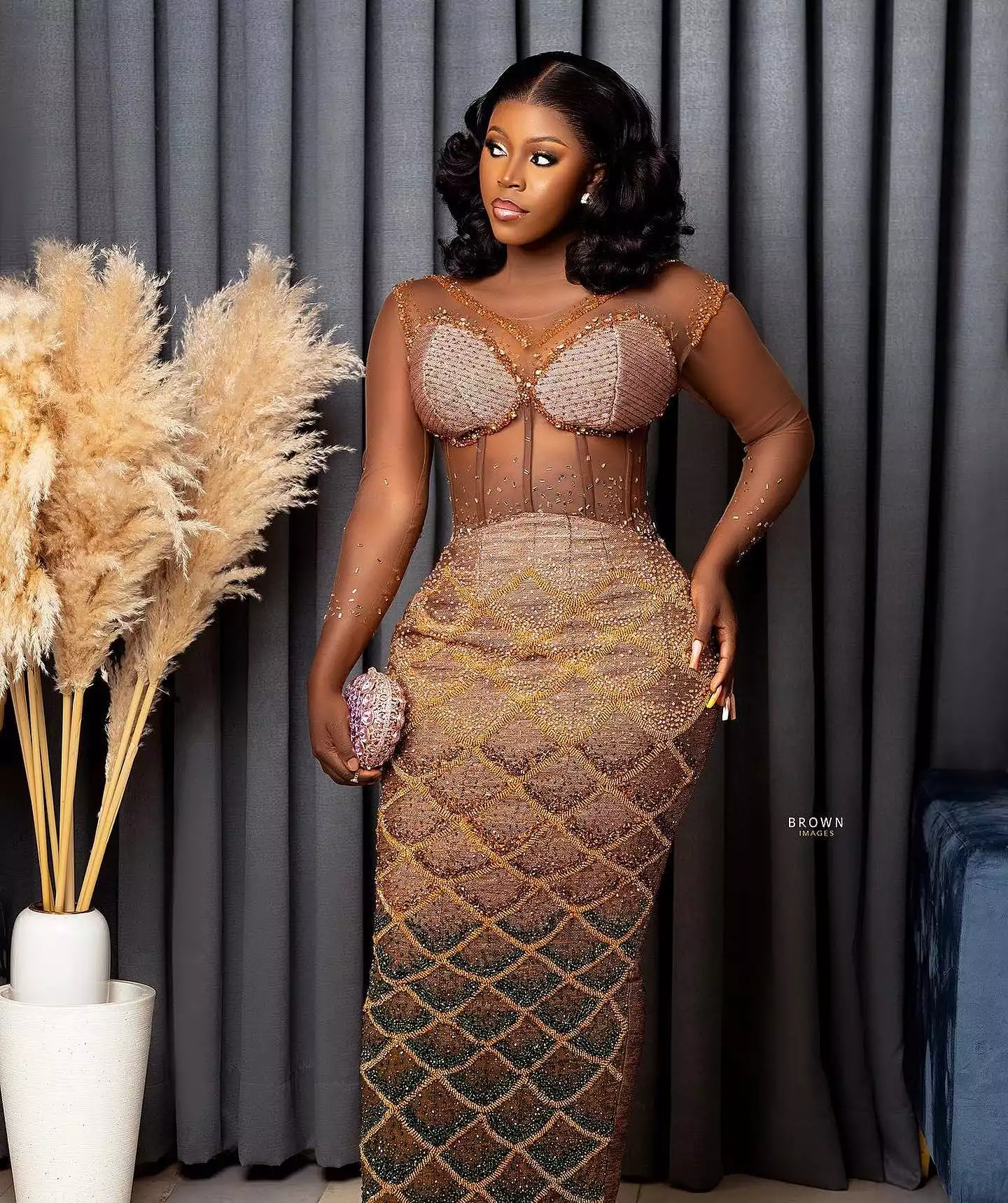 Nigerian Lace Dresses for Ladies
