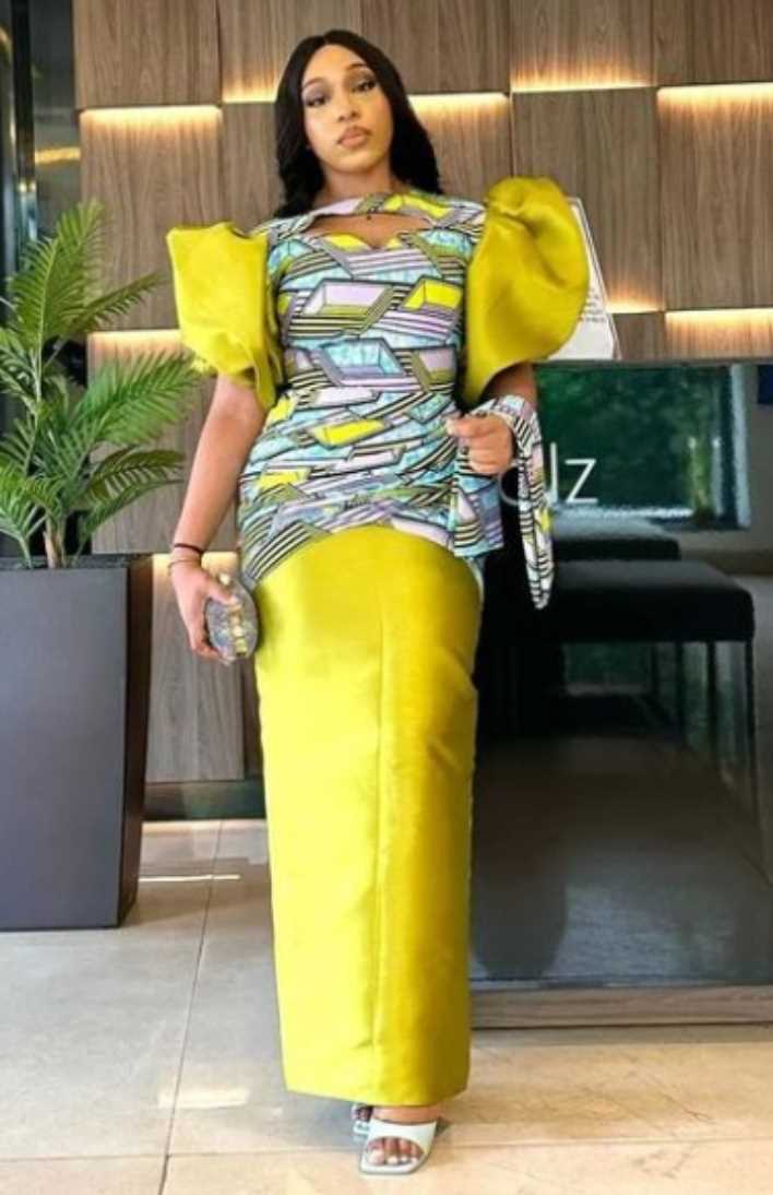 ankara native gown for ladies