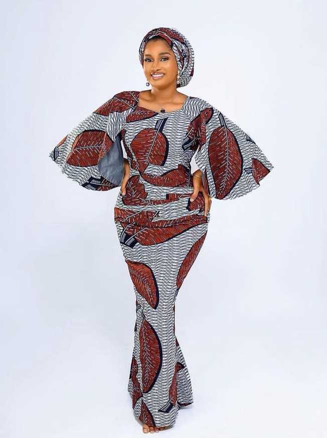 ankara native gown for ladies