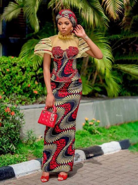 Attractive Ankara Styles For Church And Other Modest Occasions