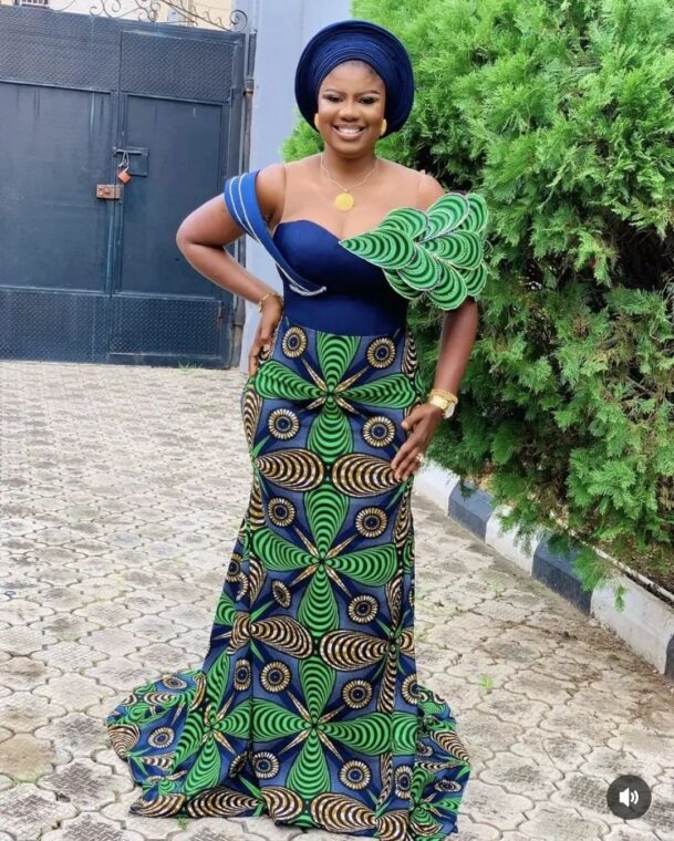 Ankara Long Gowns Styles