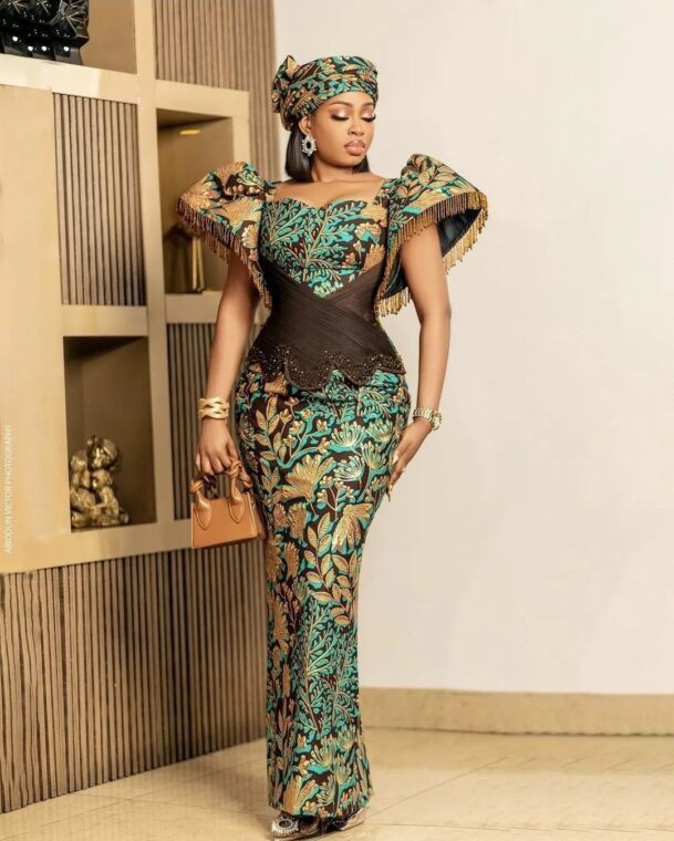 Ankara Long Gowns Styles