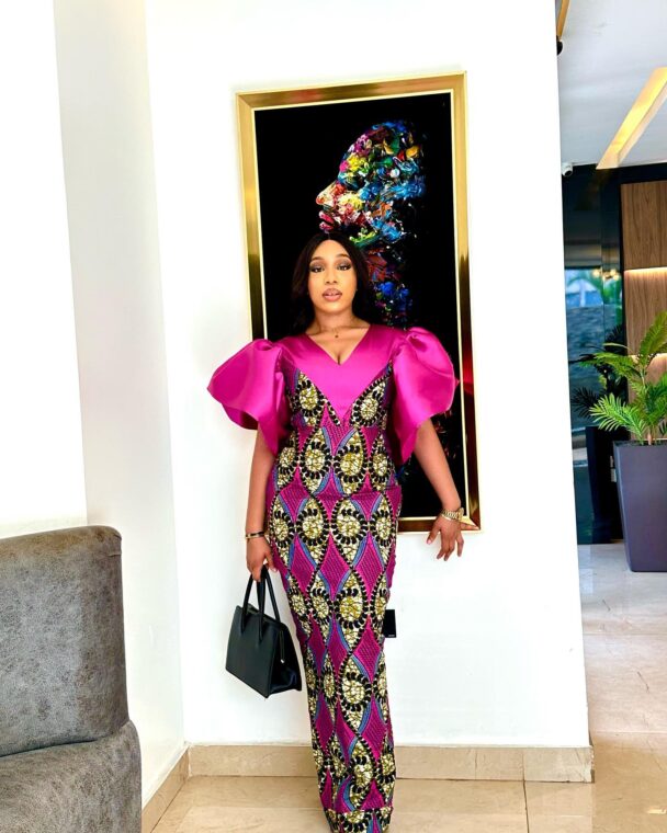 Ankara long gown styles