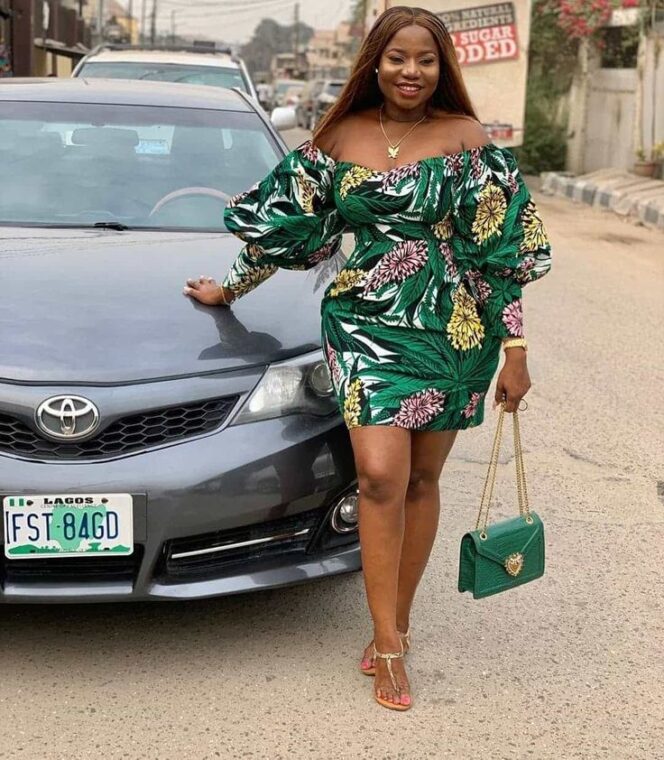 Short Ankara Styles For Curvy Ladies (11)