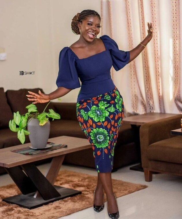 Short Ankara Styles For Curvy Ladies (9)