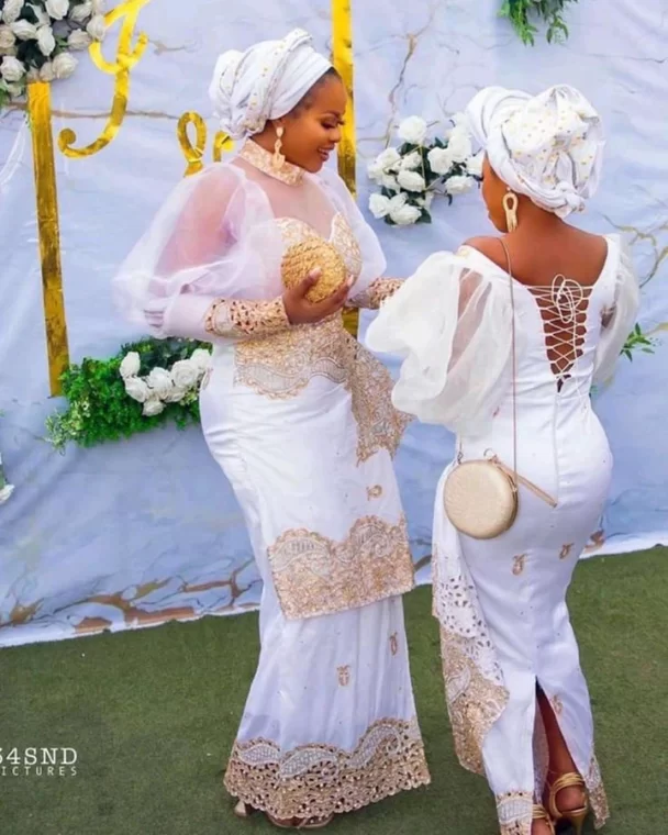 Different Categories Of Lace Outfits Ladies Can Wear To Owambe Party (7)