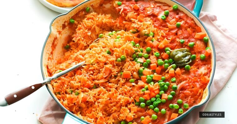 How to Cook Jollof Rice and the Ingredients