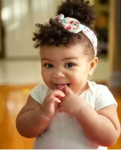 Baby Ponytails With Bangs