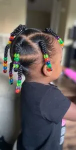 Braids With Beads