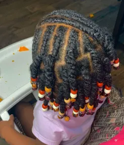 Half Up Flat Twists